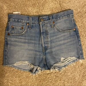 Levi’s high waisted shorts